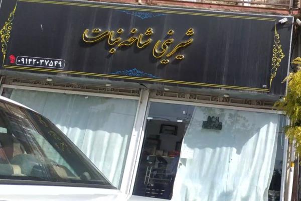 تصویرشیرینی شاخه نبات