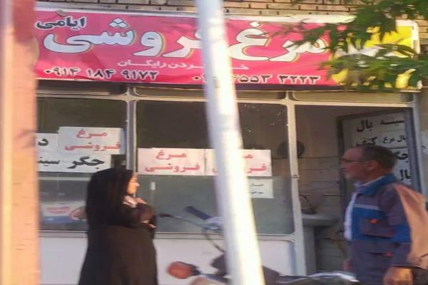 تصویرمرغ فروشی ایامی