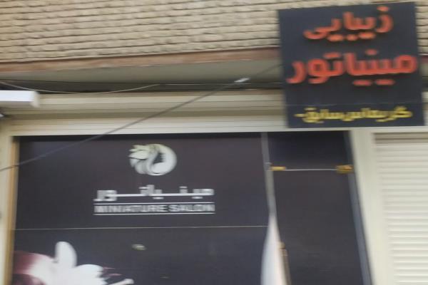 تصویرسالن زیبایی مینیاتور