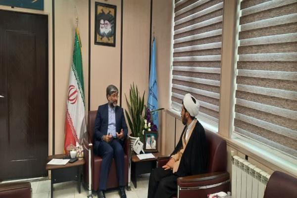 دیدار امام جمعه تکاب با مدیر کل دادگستری تصویر خبر