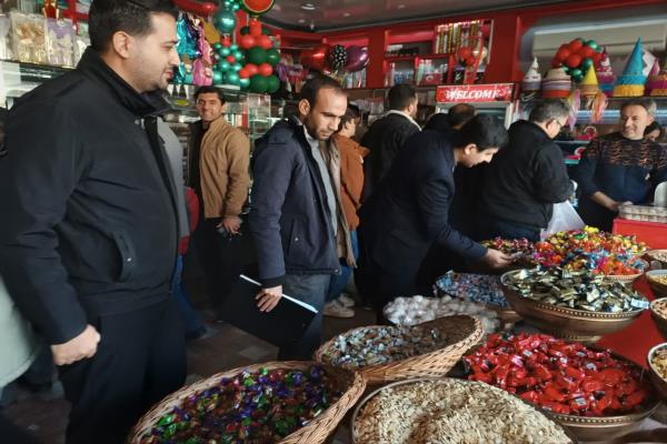 حضور مسئول واحد بازرسی وبازرسان اتاق اصناف تصویر خبر
